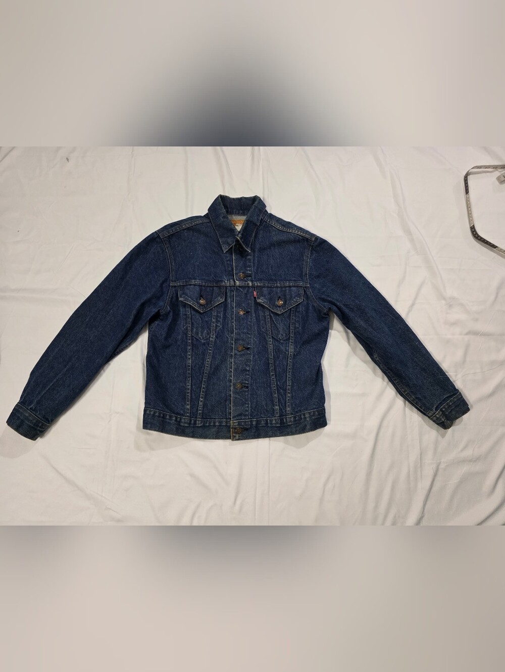 Vintage 70s LEVI'S Denim Blue Trucker Jacket 70505-0217 Made in USA